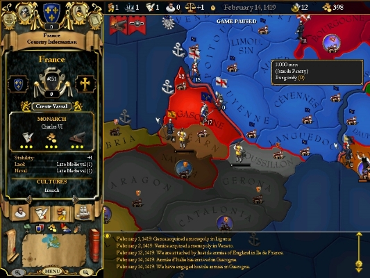 Picture of For The Glory: A Europa Universalis Game