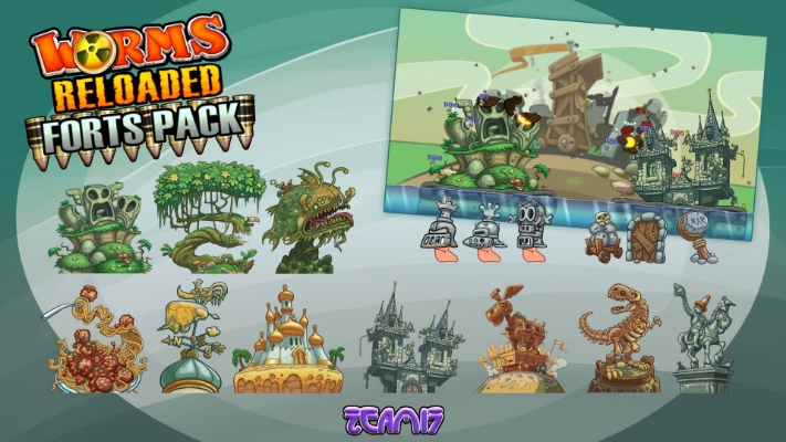  Изображение Worms Reloaded - Forts Pack