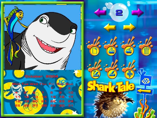  Afbeelding van Shark Tale Paint & Create