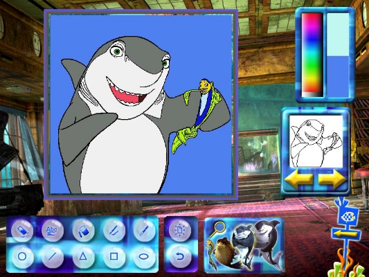  Afbeelding van Shark Tale Paint & Create