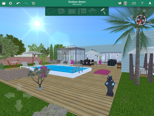  Afbeelding van Home Design 3D Outdoor & Garden