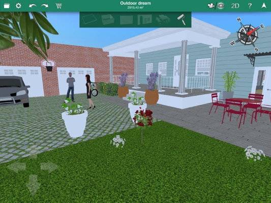  Afbeelding van Home Design 3D Outdoor & Garden