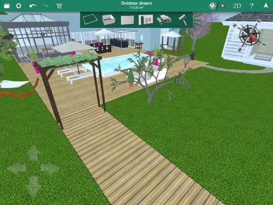  Afbeelding van Home Design 3D Outdoor & Garden