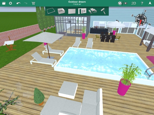  Afbeelding van Home Design 3D Outdoor & Garden