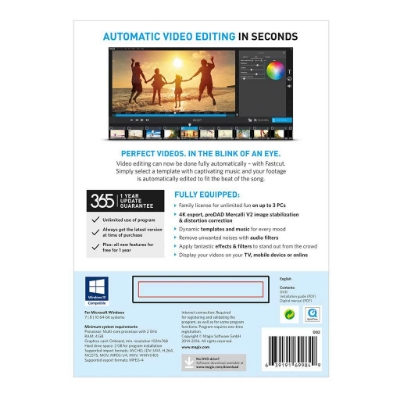 Picture of MAGIX Fastcut 2 365