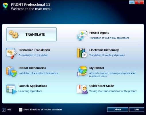 Picture of PROMT Professional 11 (English Multilingual)