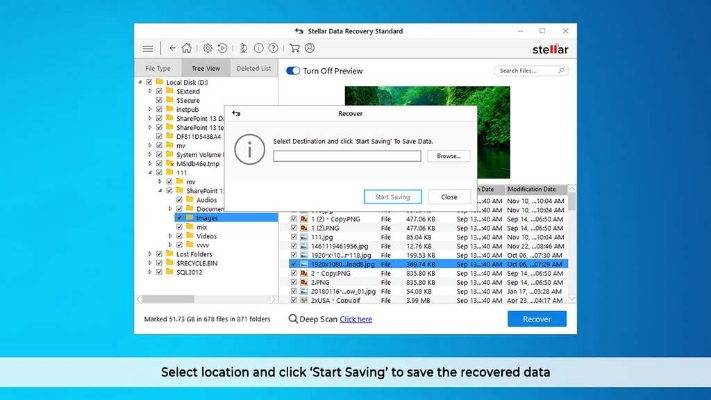 Picture of Stellar Data Recovery Software Windows Standard
