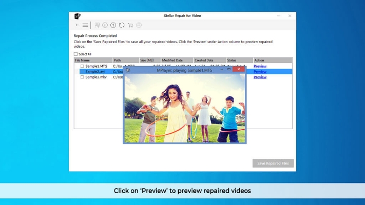 Picture of Stellar Repair for Video V4.0