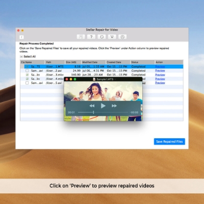 Picture of Stellar Repair for Video V4.0 Mac