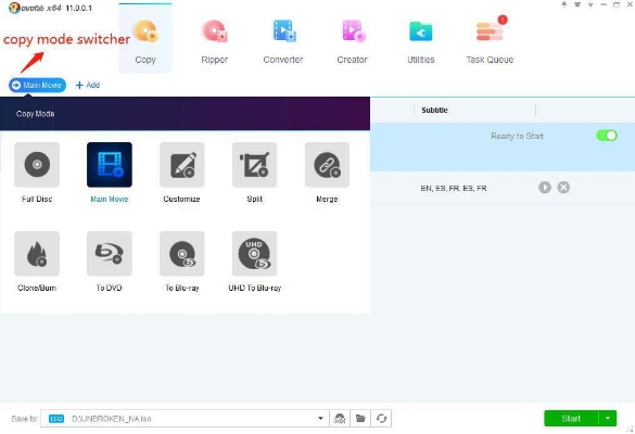 Picture of DVDFab Blu-ray Copy Lifetime