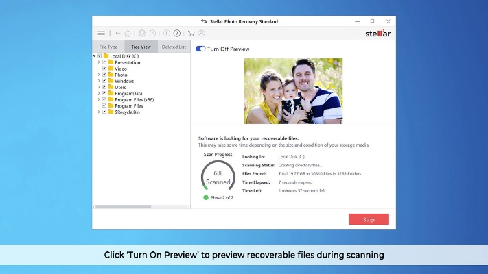  Imagen de Stellar Photo Recovery Standard Windows v10.0