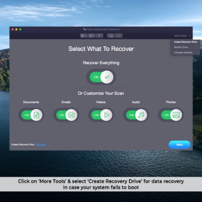 Picture of Stellar Data Recovery Professional - Mac v11