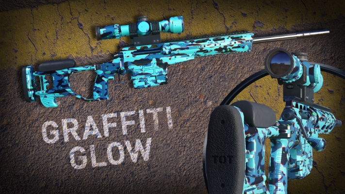 Resim Sniper Ghost Warrior Contracts 2 - Graffiti Glow Skin