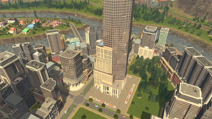 Resim Cities: Skylines - Financial Districts