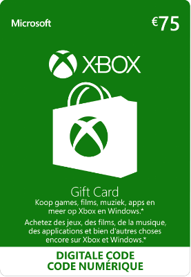 Afbeelding van Xbox Gift Card 75€
