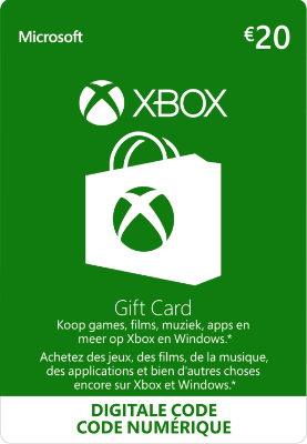  Afbeelding van Xbox Gift Card 20€