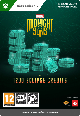  Afbeelding van Marvel's Midnight Suns - 1.200 Eclipse Credits