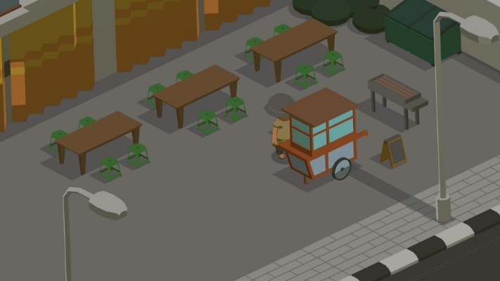 Picture of Asian Food Cart Tycoon