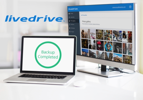  Imagen de Livedrive Cloud Backup Storage 250GB - 3 Mobile Devices - 1 Year