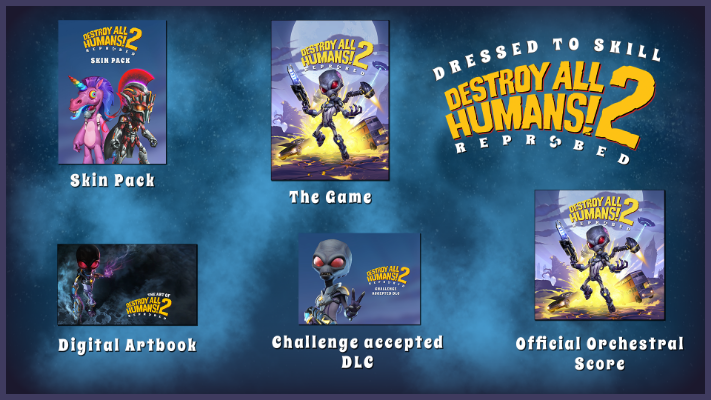  Afbeelding van Destroy All Humans! 2 - Reprobed: Dressed to Skill Edition