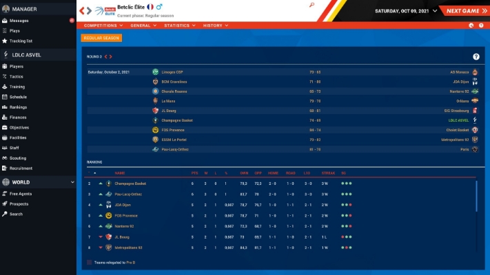 Pro Basketball Manager 2022 képe