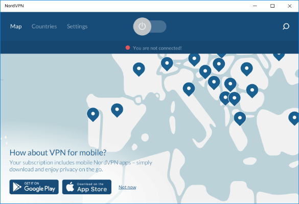 Resim NordVPN Standard - 1-Year VPN & Cybersecurity Software Subscription For 10 Devices