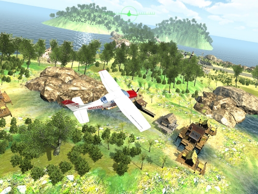 Island Flight Simulator का चित्र