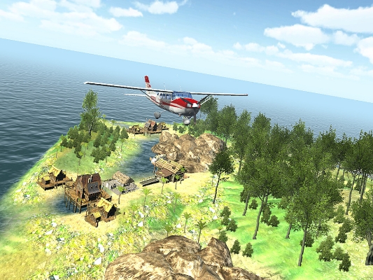 Island Flight Simulator का चित्र