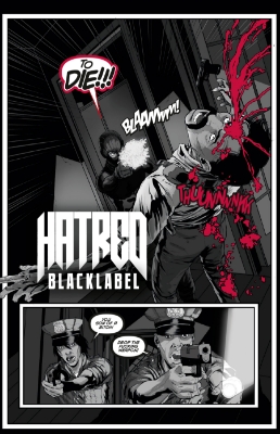  Afbeelding van Hatred: Black Label - comic book