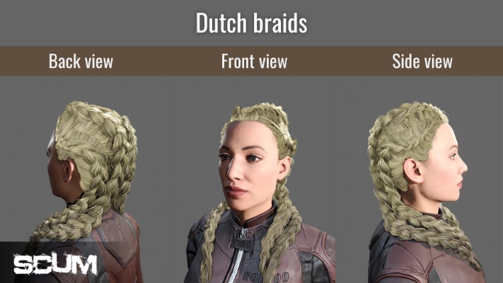 Picture of SCUM Female Hair Pack