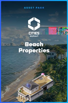 Resim Cities: Skylines II - Beach Properties