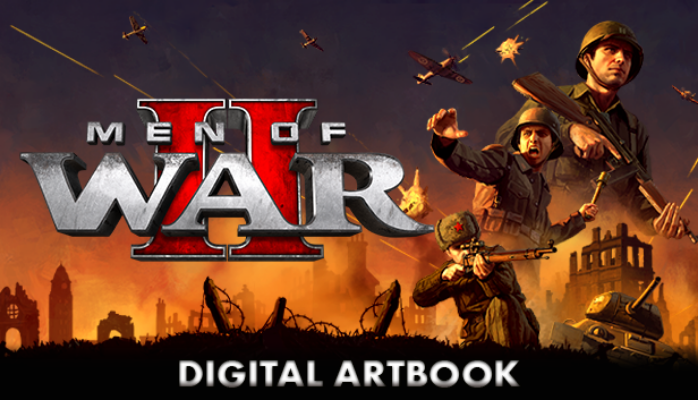  Afbeelding van Men of War II – Digital Artbook