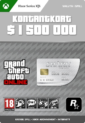  Afbeelding van GTA Online Great White Shark Cash Card (Xbox Series X|S)