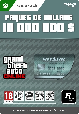 Afbeelding van GTA Online Megalodon Shark Cash Card (Xbox Series X|S)