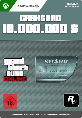  Afbeelding van GTA Online Megalodon Shark Cash Card (Xbox Series X|S)
