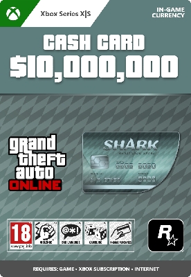  Afbeelding van GTA Online Megalodon Shark Cash Card (Xbox Series X|S)