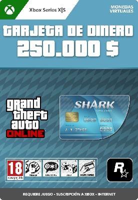  Afbeelding van GTA Online Tiger Shark Cash Card (Xbox Series X|S)