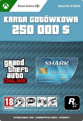  Afbeelding van GTA Online Tiger Shark Cash Card (Xbox Series X|S)