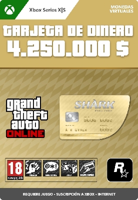  Afbeelding van GTA Online Whale Shark Cash Card (Xbox Series X|S)