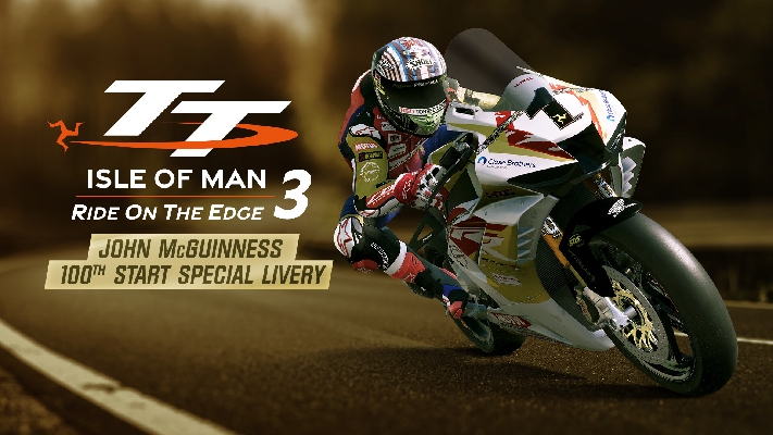 Afbeelding van TT Isle Of Man 3 - John McGuinness 100th Start Special Livery