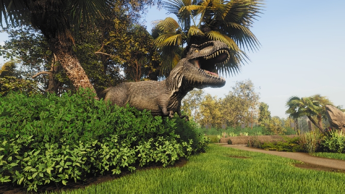  Afbeelding van Lawn Mowing Simulator - Dino Safari