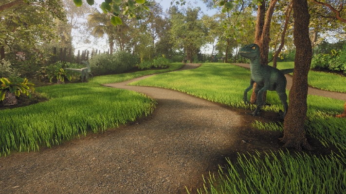  Afbeelding van Lawn Mowing Simulator - Dino Safari