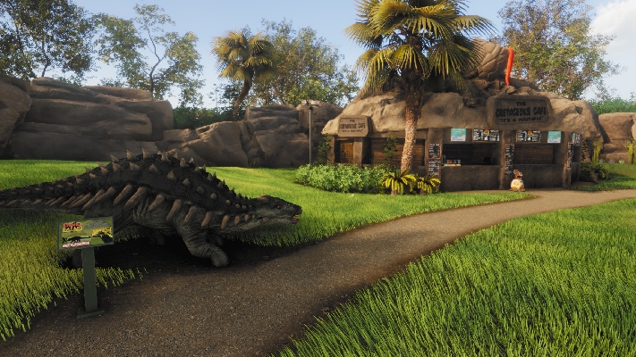  Afbeelding van Lawn Mowing Simulator - Dino Safari