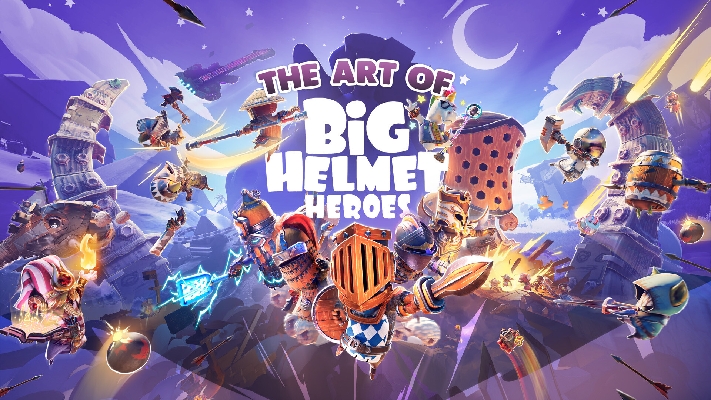 Big Helmet Heroes - Artbook の画像