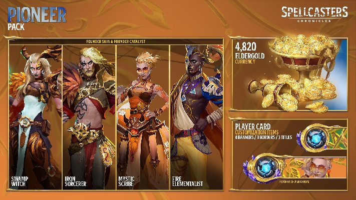  Afbeelding van Spellcasters Chronicles - PIONEER PACK