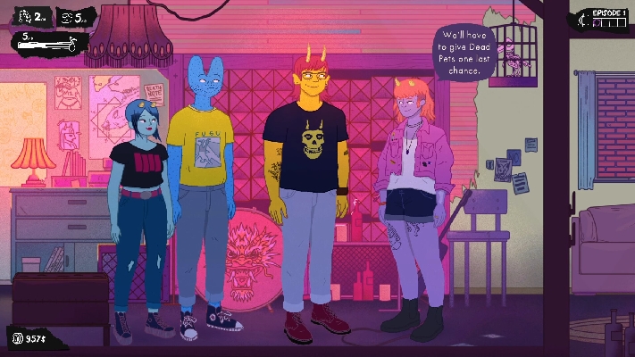 Picture of Dead Pets: A Punk Rock Slice of Life Sim
