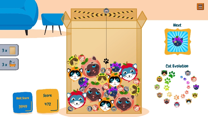 Resim CatMelon Suika Game