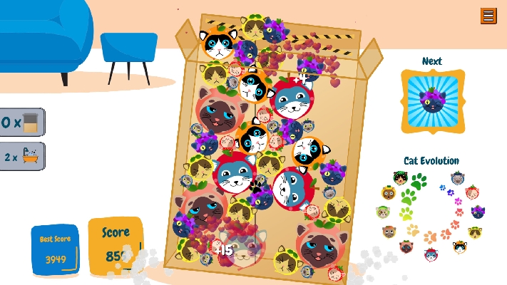 Resim CatMelon Suika Game