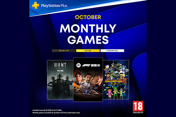 Picture for blog post 🏎️ High-Speed Racing, Extraction Horrors & Voxel Mayhem: PlayStation Plus October 2026 Games Revealed!